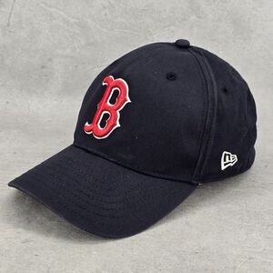 Vintage‎ New Era Boston Red Sox Hat Adjustable Snapback Navy Blue Color One Size